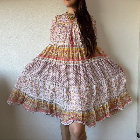 Matta Nitika Nima ~ 70’s Inspired Quilt Dress - Picture 6 of 7